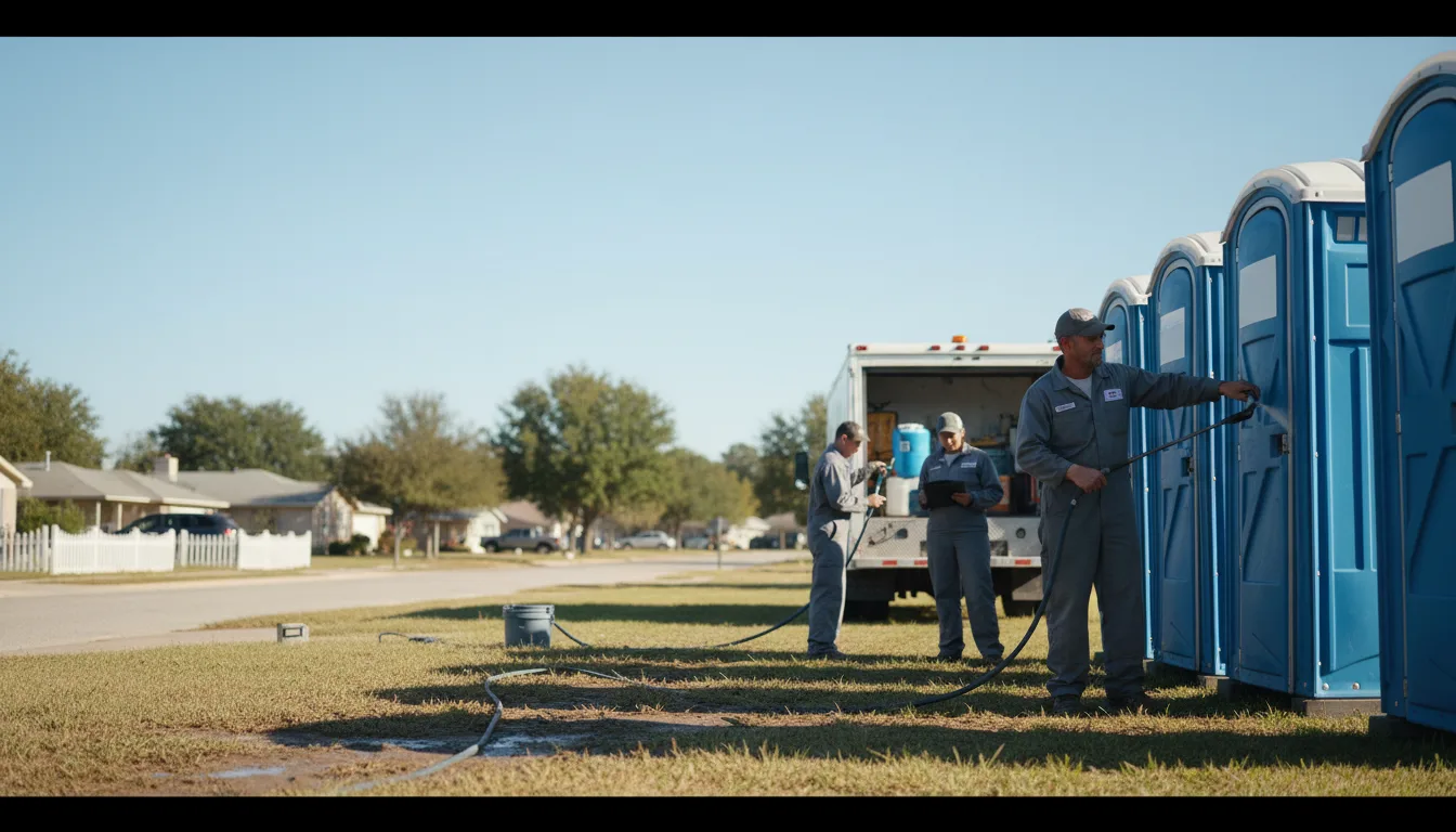 Long-Term Portable Toilet Rental in Amherst, OH near me